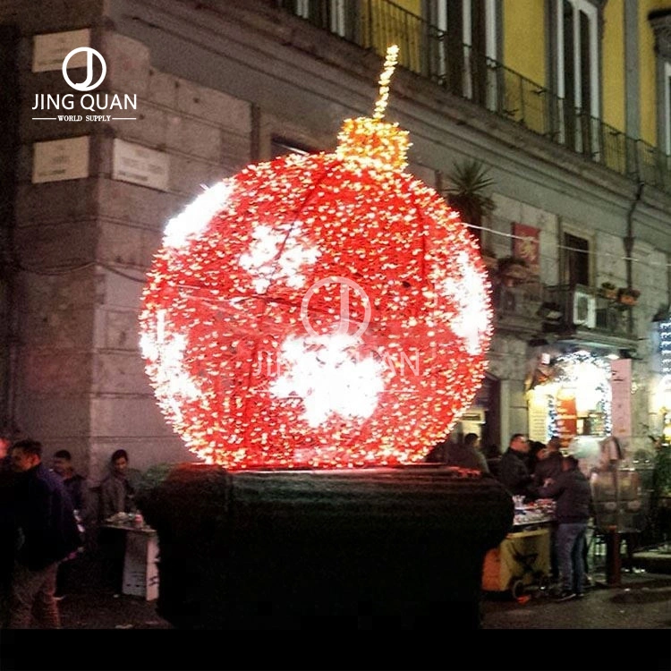 Nuevo LED las bolas de cuerda del arco de la luz de Motif de iluminación de las luces de la cadena de vacaciones de Navidad para adorno de color personalizable y vacaciones