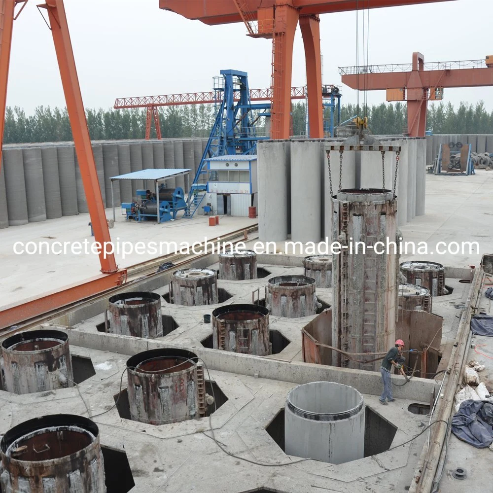 Concrete Drainage Jacking Pipe Making Equipment Pccp Prestressed Concrete Pipe Mould