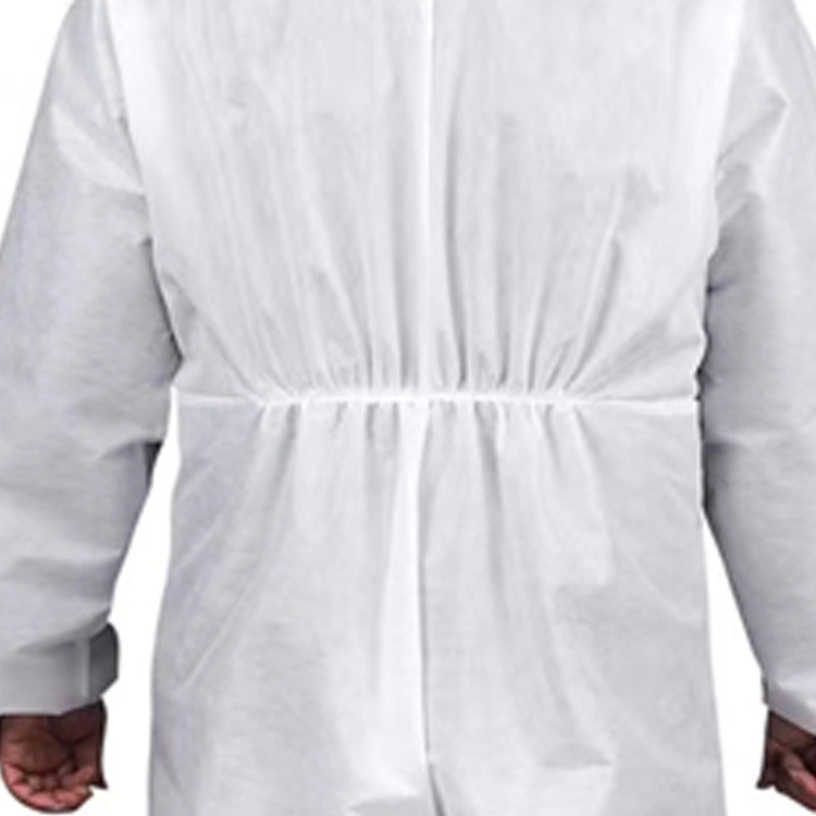 PP+PE SMS White Safety Protective Waterproof Protective Clothing