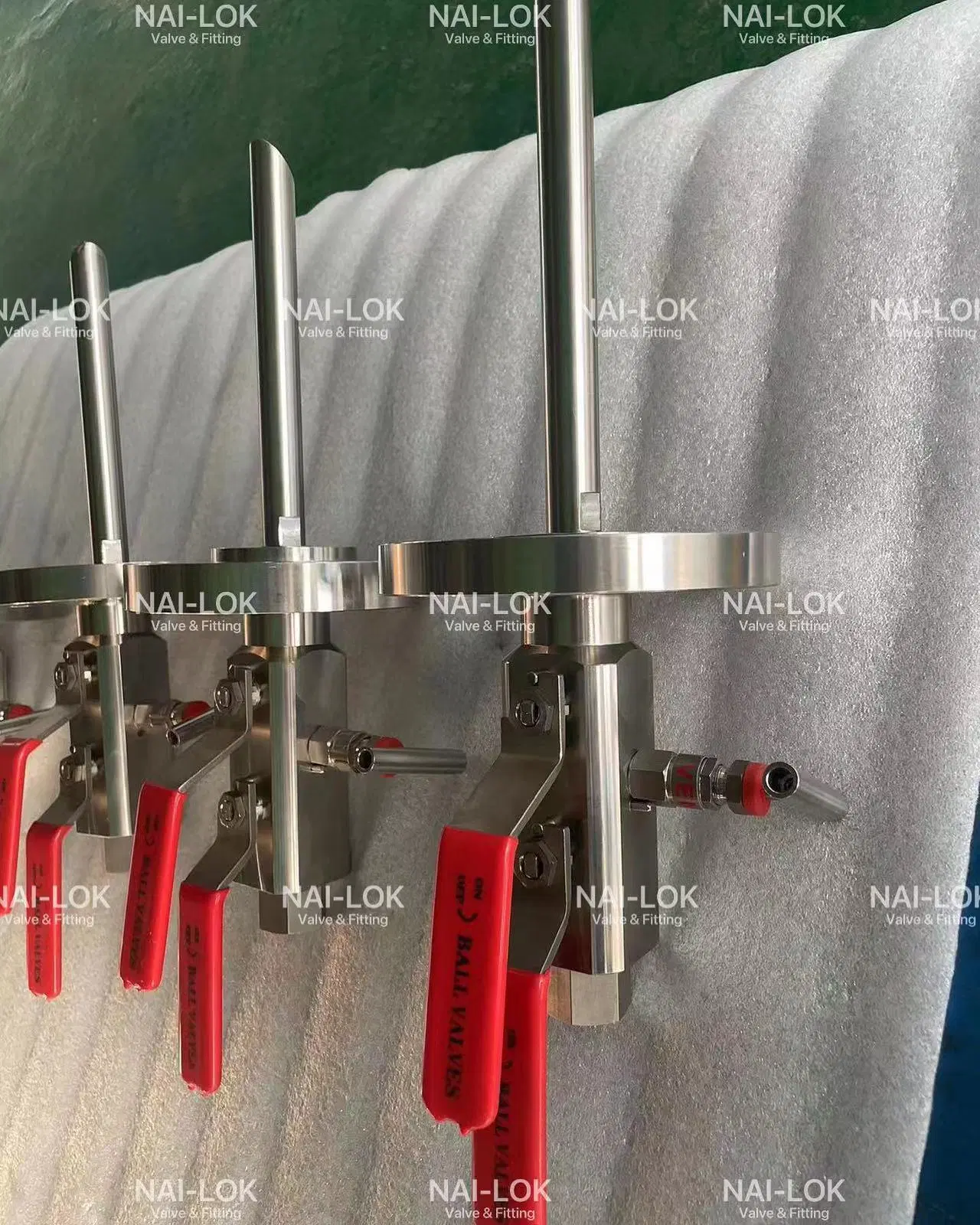 Las válvulas de bola Dbb Nailok bloqueo y purga doble tablero de acero inoxidable 316 aleación forjada Inconel Válvula de bola