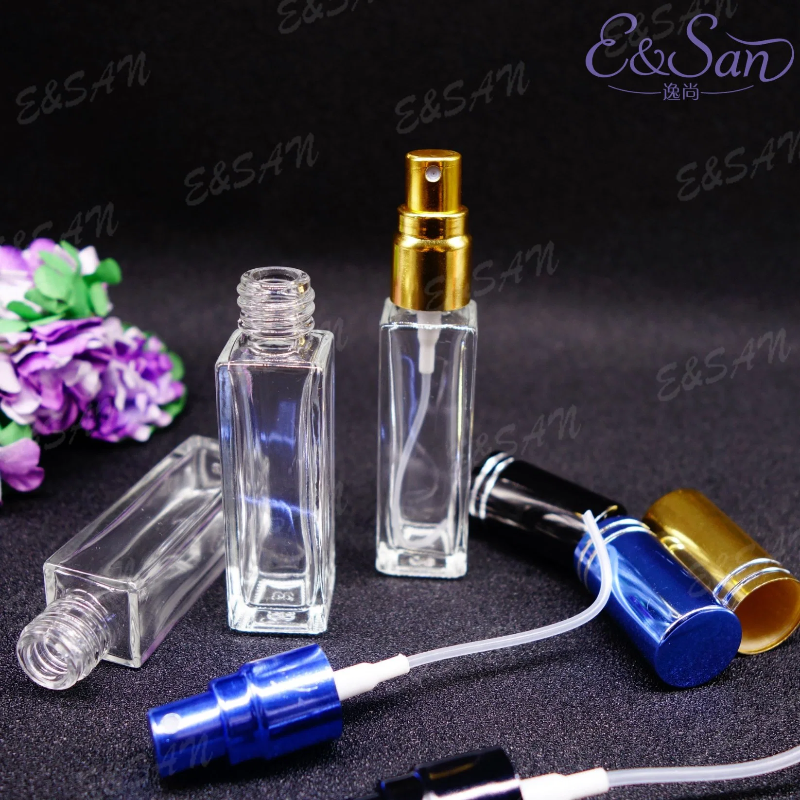 العطر Sub-تعبئة المعطر الصحافة-النوع غرامة رشاش الزجاج التجميلي الرشاش السفر قنينة رضاعة قابلة للنقل العينة Fx571-9