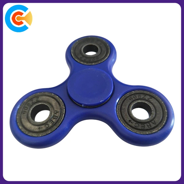 Blue Plastic Hot Sale Hand Fidget Spinner Spiral Hand Gyroscope