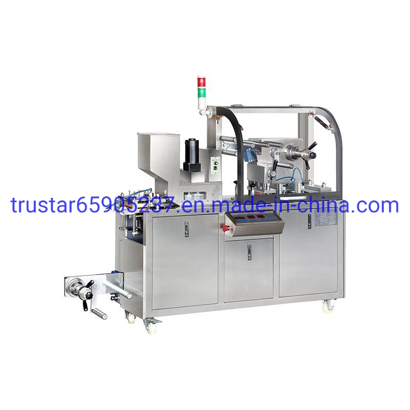 Automatic Pharmaceutical Pill Soft Gel Capsule Tablet Blister Packing Machine