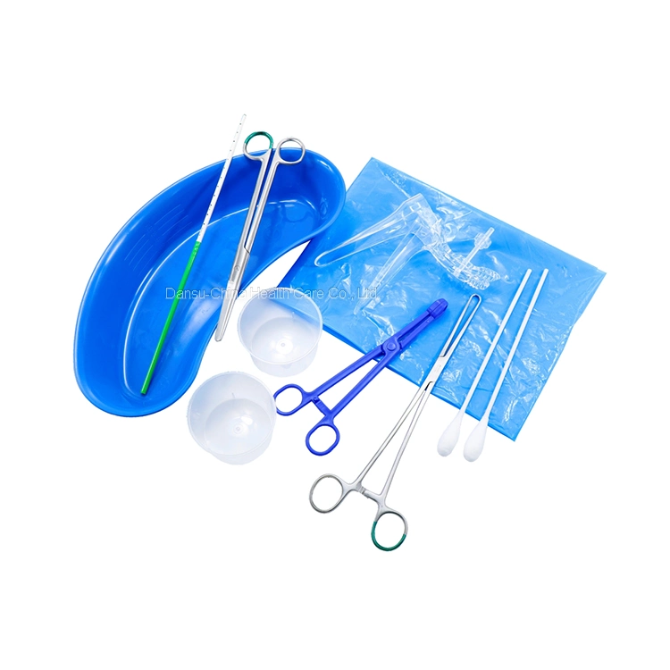 Sterilized Disposable Iud Insertion Instruments Procedure Kit Iud Surgery Set