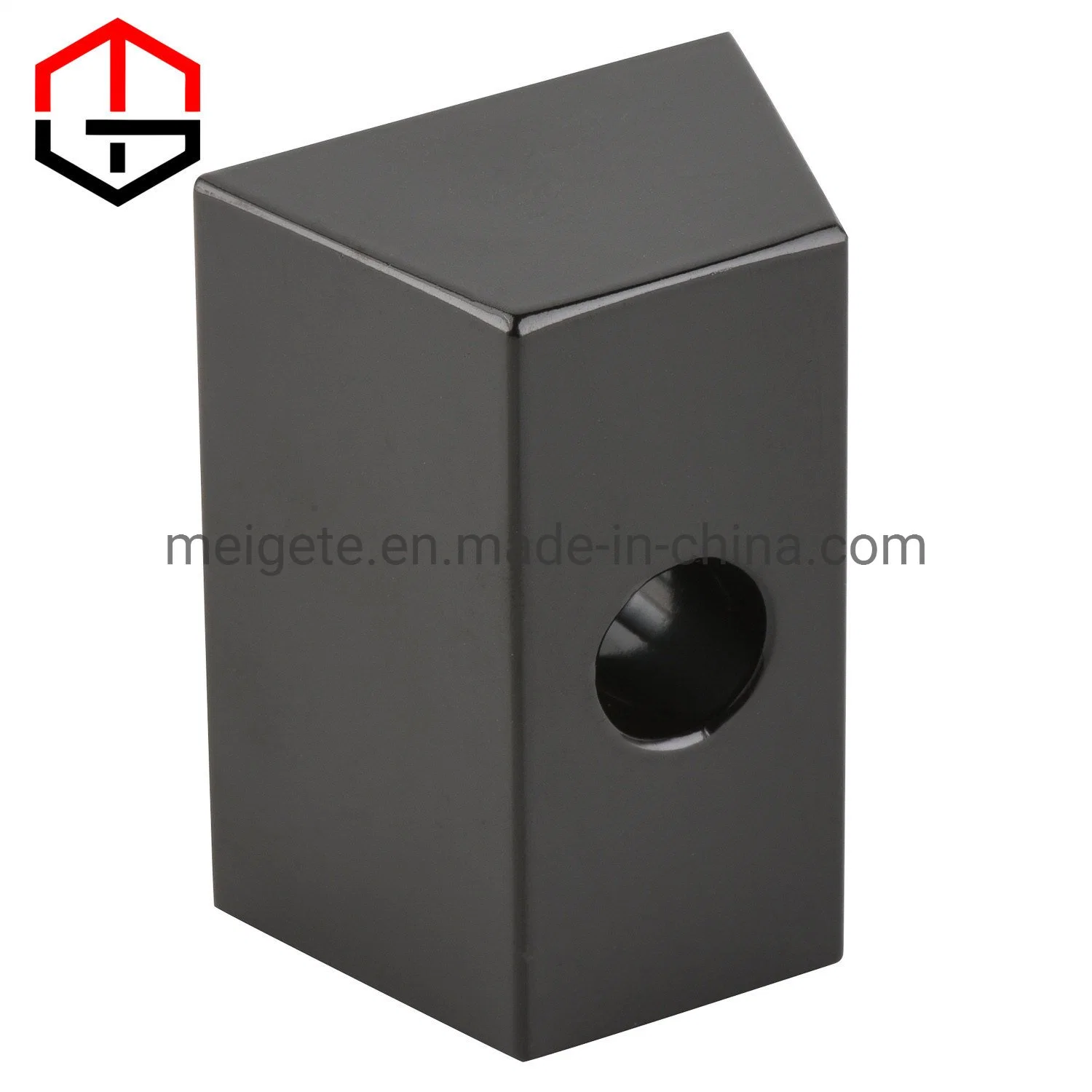 NdFeB Stong Black Epoxy Coating Magnet Neodymium Magnet Irregular Shape Magnet Countersunk Hole Aimant