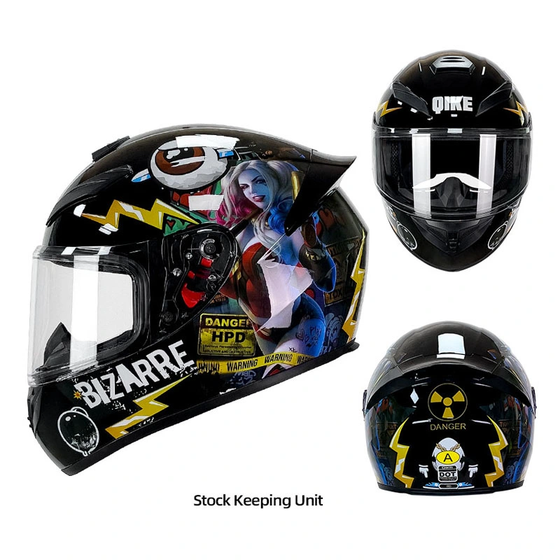 Hot Sale Full Face Helmet for Motorcycle with DOT Approved