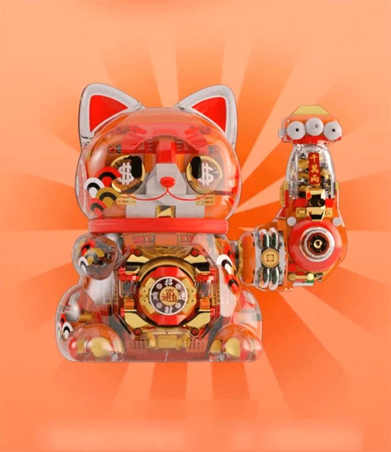 Super Lucky Cat Building Block