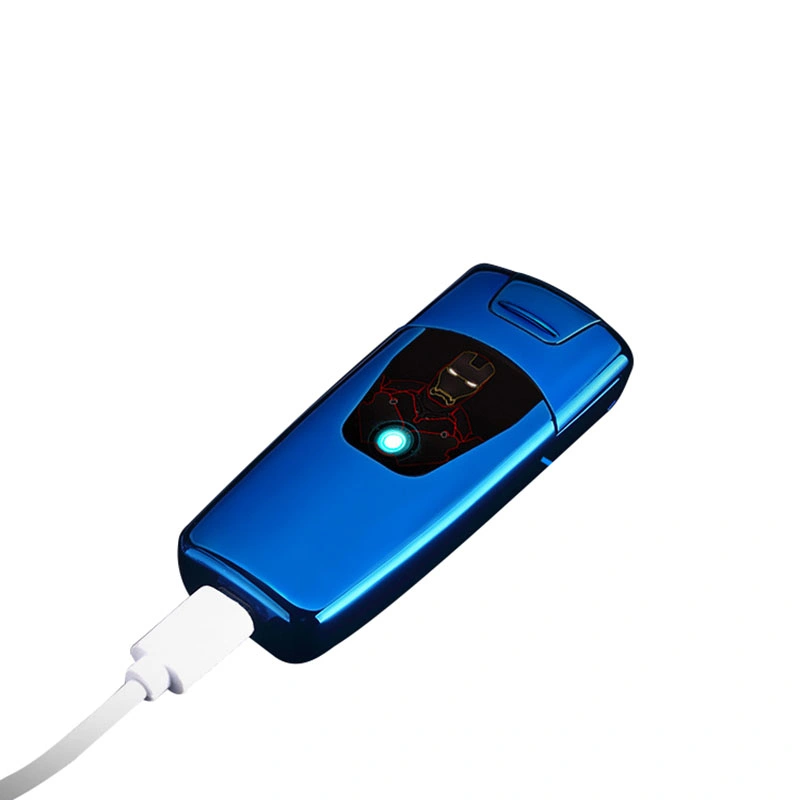 Encendedor de arco a prueba de viento encendedor sin inflamación USB recargable plasma encendedor electrónico