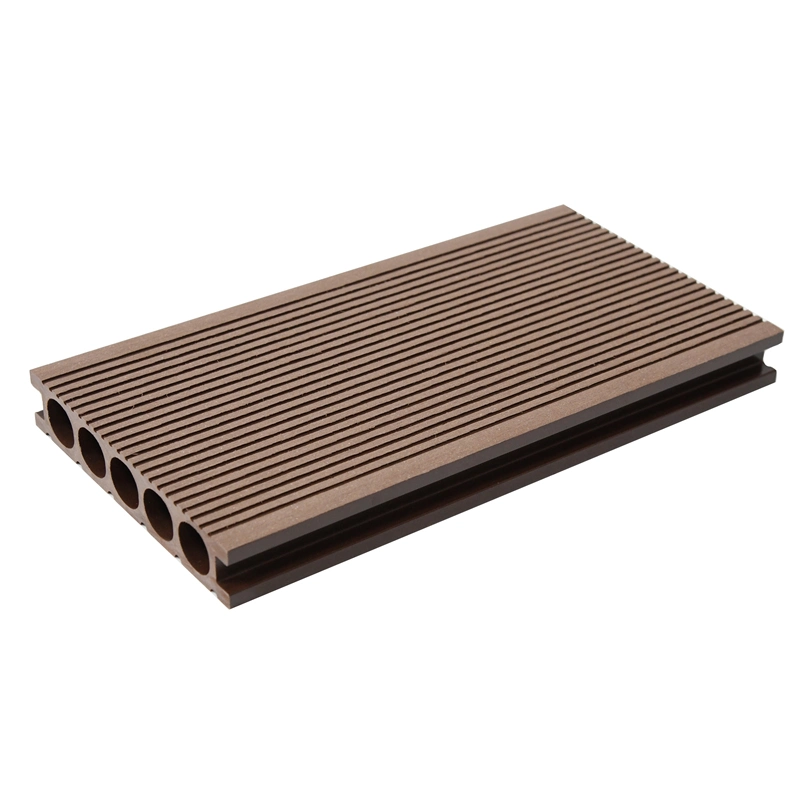 Skin-Friendly Outdoor Wood Plastic Composite Decking Boards Flooring Artificial Hardwood Lumber WPC Flooring