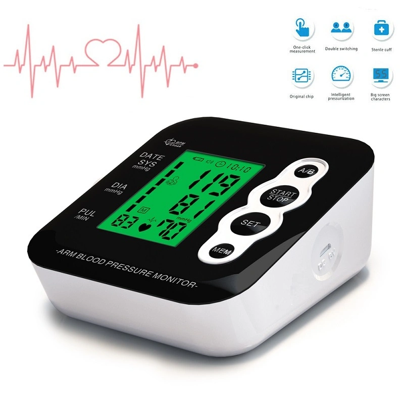 Portable Smart Blood Pressure Monitor Electric Digital Bp Monitor for Home Use