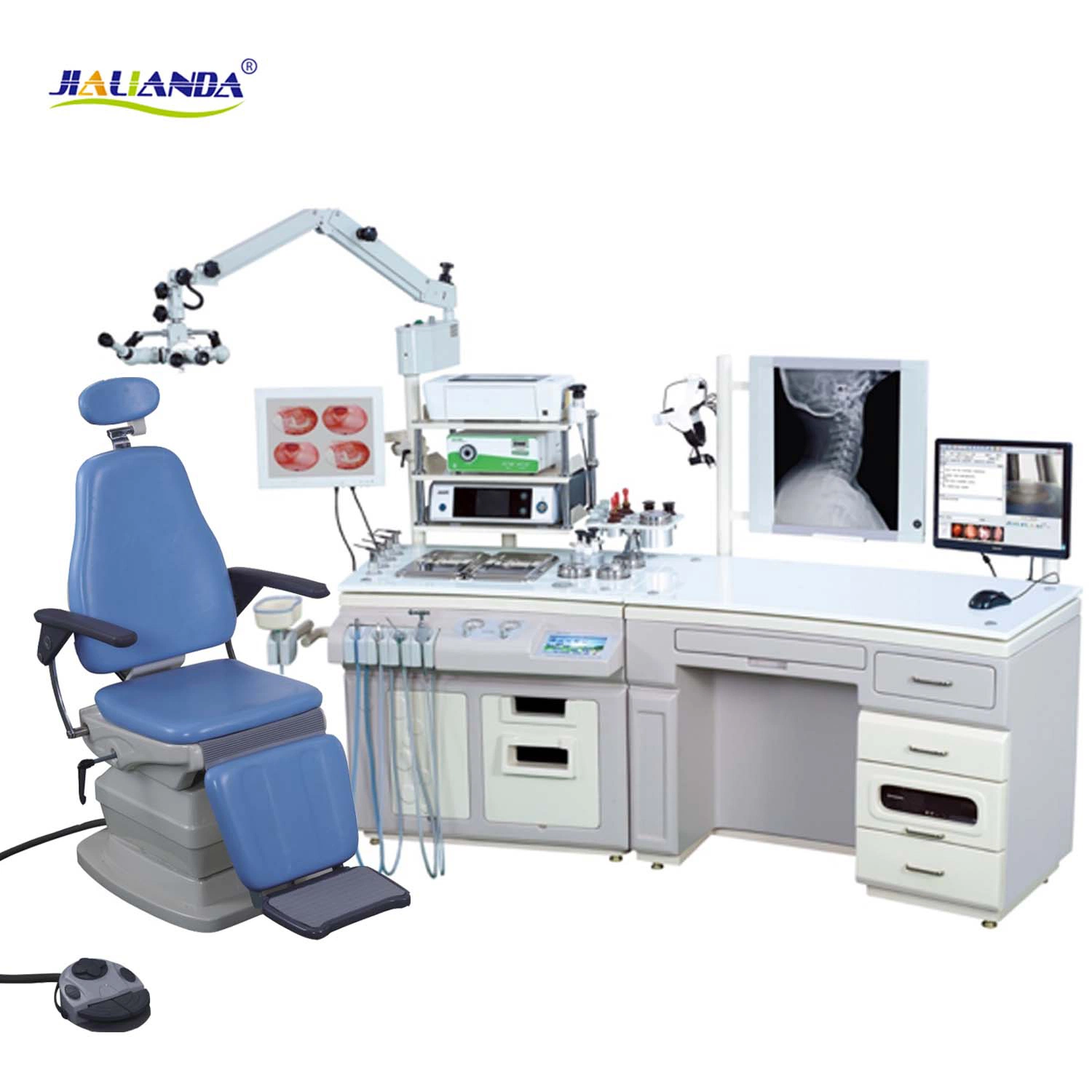 Ent Treatment Unit with Ent Endoscope Camera with High quality/High cost performance 