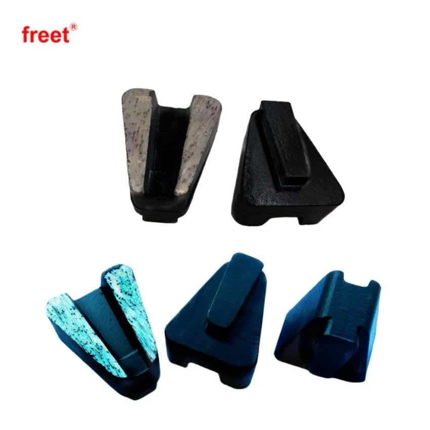 V Shape Diamond Grinding Block Diamond Shoe for Scanmaskin