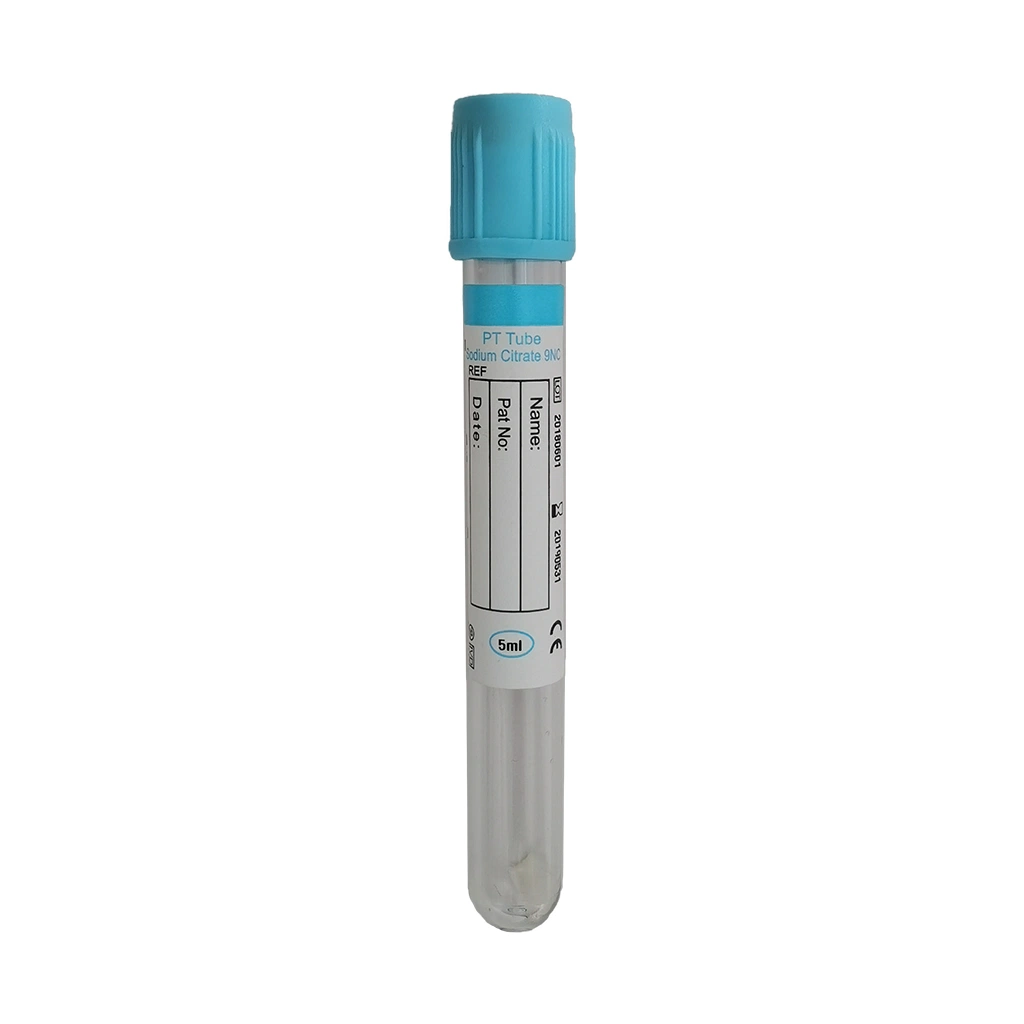 PT Tube Sodium Citrate Disposable Blue Vacuum Venous Blood Collection Tube