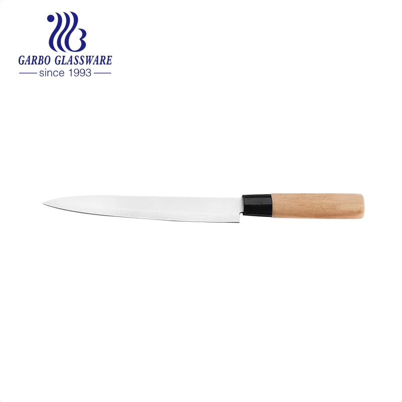 Durable 420 Stainless Steel Sharp Cleaver Knife with Wooden Handle