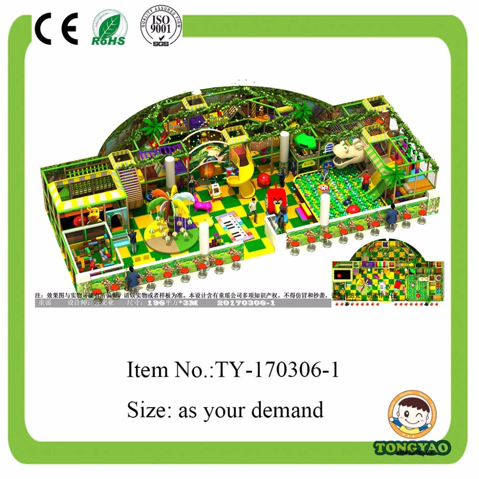 Fashion Indoor Playground for Sale with CE En1176 Standard (TY-170304-2)