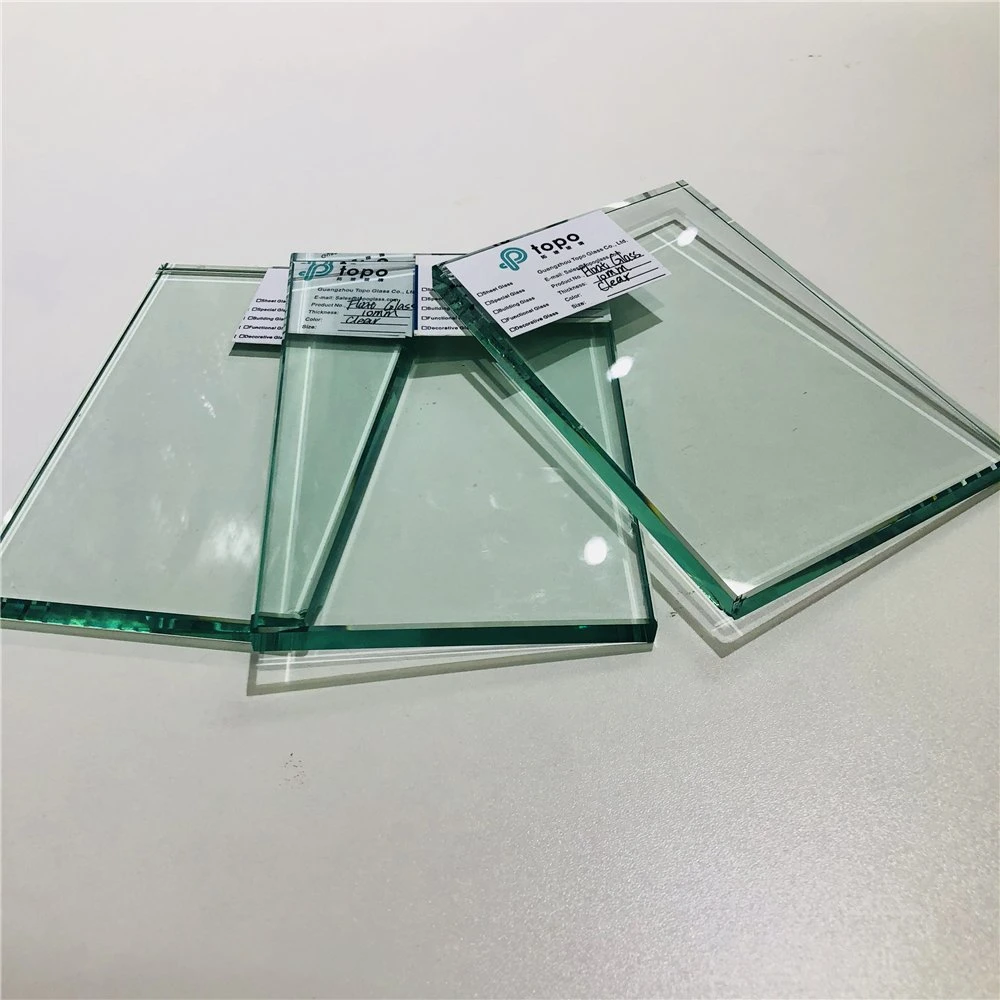 Vidro Flaot transparente com boa perforance óptico de 8 mm (W-TP)