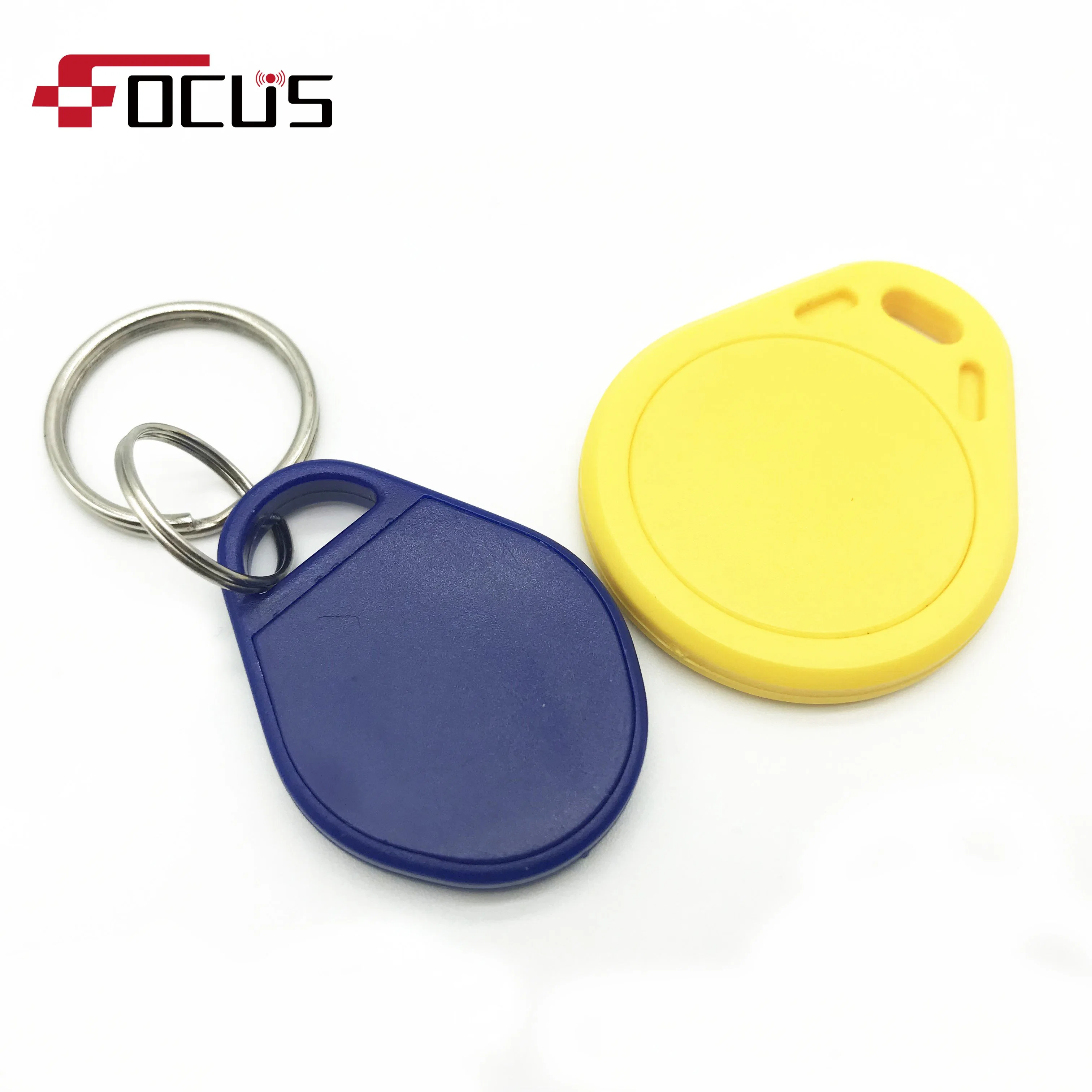 High quality/High cost performance Rewritable and Colorful 125kHz Em4100 RFID Keychain