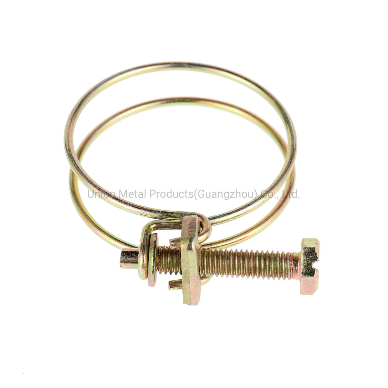 SS304 One-Bolt Superior Clamp Plated Steel Heavy Duty Hose Clamp