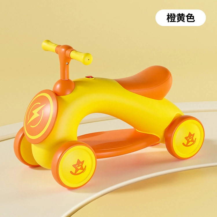 LED Light Flash Musical Baby Kids Pedal Car for Children