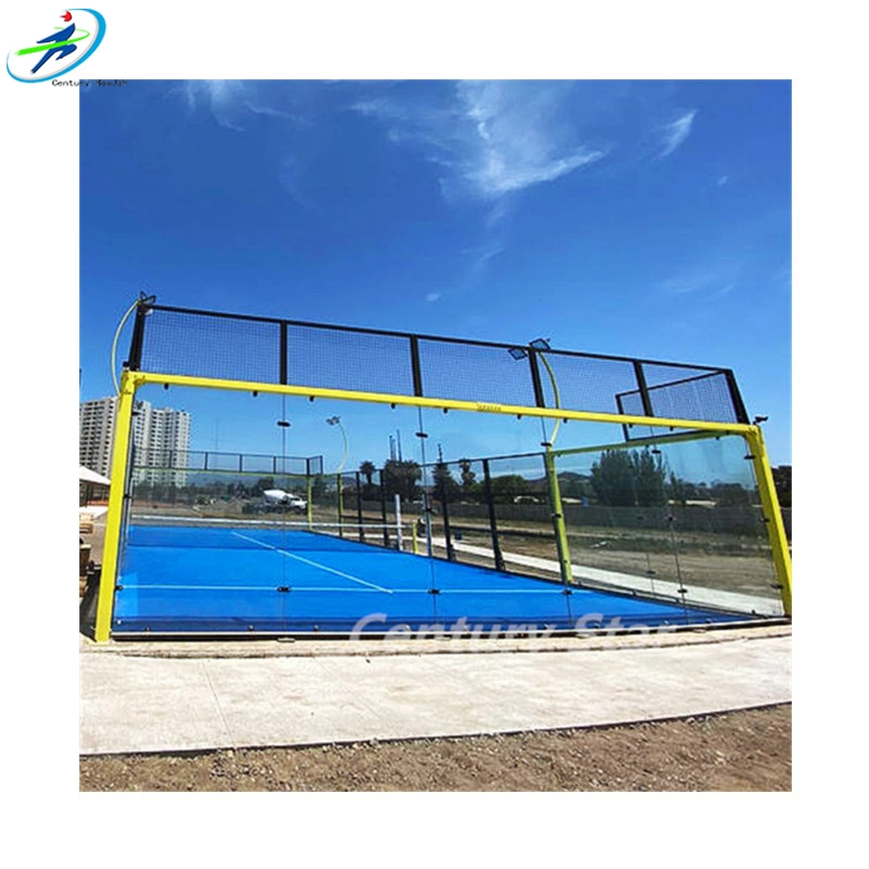 Century Star Padel Court Equipment Manufacturing Hot Selling Paddle Tennis Теннисный корт с лепестками, собранный на корте