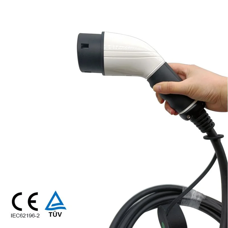 Chargeur de voiture de type 2 à type 2 EV pour l'électronique automobile Câble de chargement 32A câble de chargeur de VE monophasé