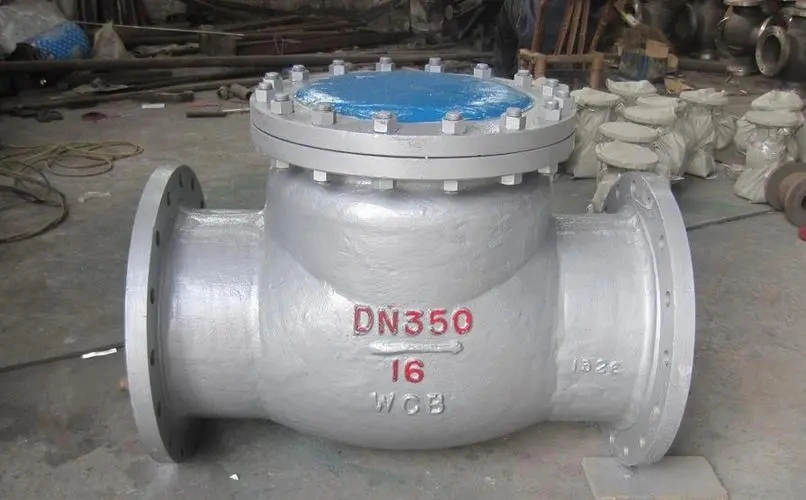 flange with weld Swing Check Valve WCB PN235 power station valve