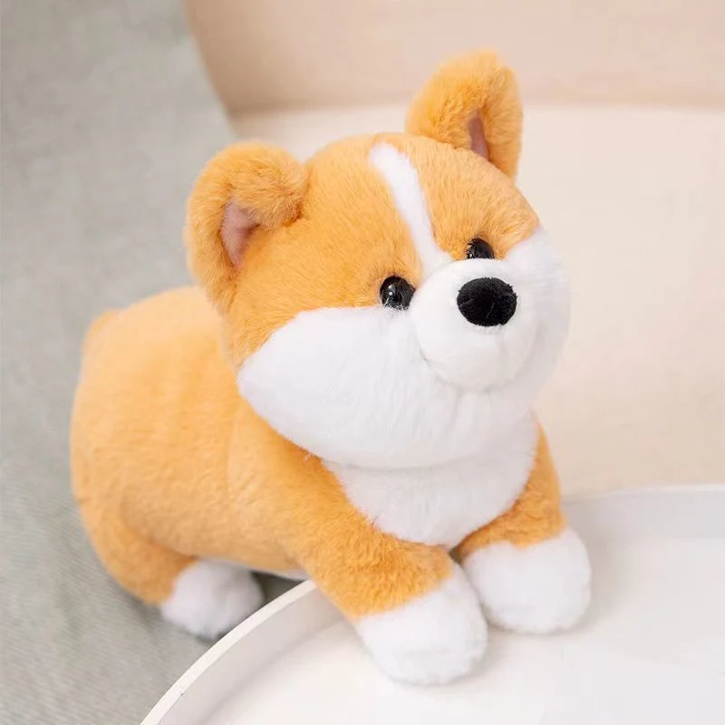 Standing Corgi Dog Plush Doll Doll Husky Plush Doll Gift Toys