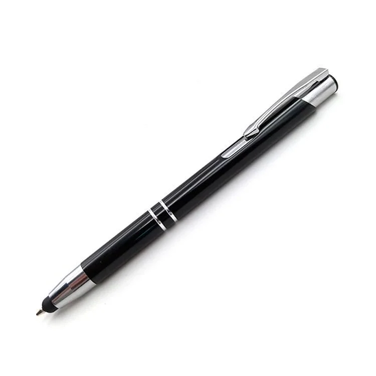 Touch Metal Pen, Aluminum Ballpoint Pen, Advertising Pen, Stylus Pen for Phone, Engraving Laser Metal Pen, Promotional Gift Aluminum Pen