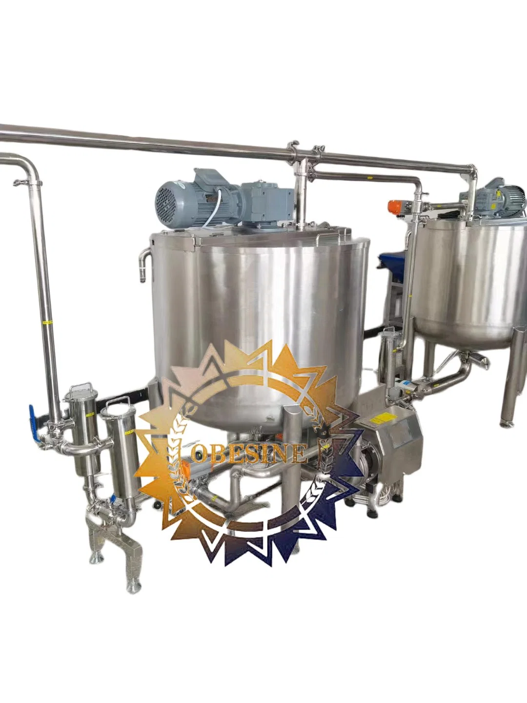 CE High Speed Big Flowing Quantative Pump Filling Machine for Sauce Paste Cake Batter Jams Cream Filler