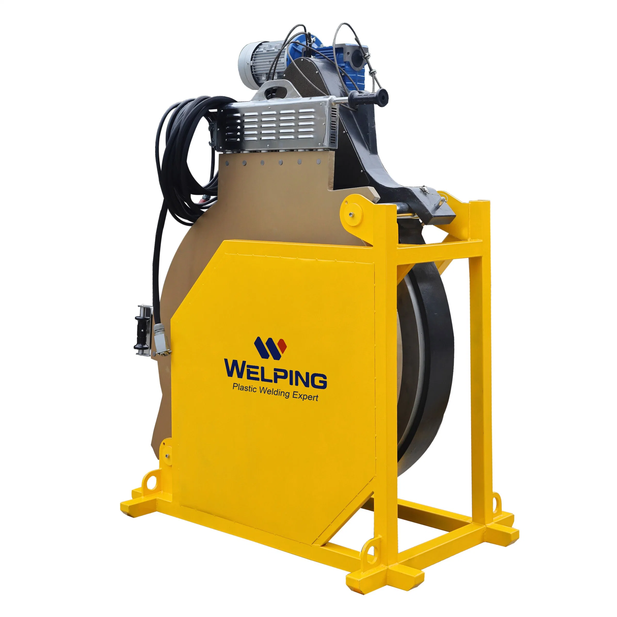 Máquina de juntas de soldadura topo hidráulico WP1200 com fusão/tubo plástico 1000 mm