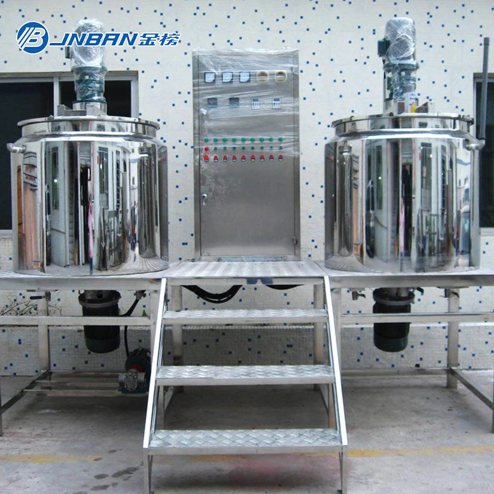 Chemical Pharmaceutical Stainless Steel Tank Juice Shampoo Magnetic Mixing Tank 1000L Reactor Stirrer Agitator Honey Milk Oil Chemical Liquid Mixer Tank