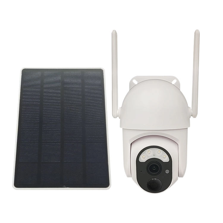 Solar Panel 4G 3MP Outdoor Camera with Two-Way Voice Intercom