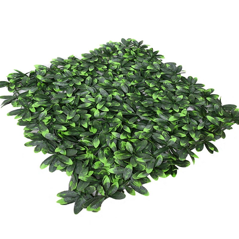 Resistente a UV Verde relva artificial Wall Garden em decoração de interiores das plantas de plástico simulado