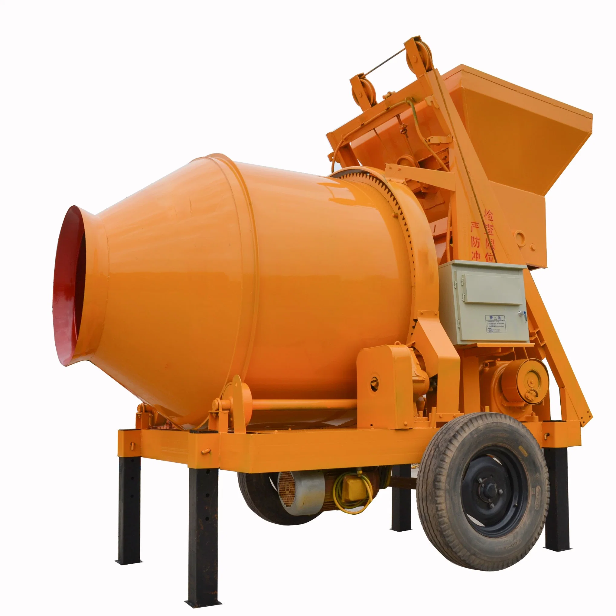 Mini Easy Operation Electric Portable Cement Mixer Machine with Skip Bucket