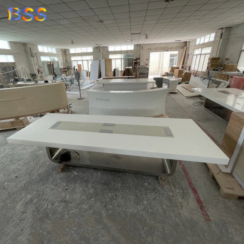 Office Meeting Room Furniture Modern Design Marble Custom Luxury Office Meeting Table Furniture