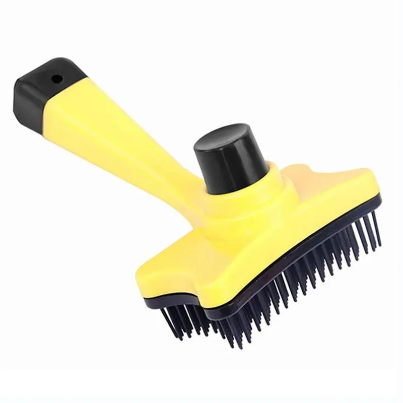 Plastic Pet Dog Cat Rabbit Grooming Cleaning Long Hair Fur Remover Pet Comb Brush