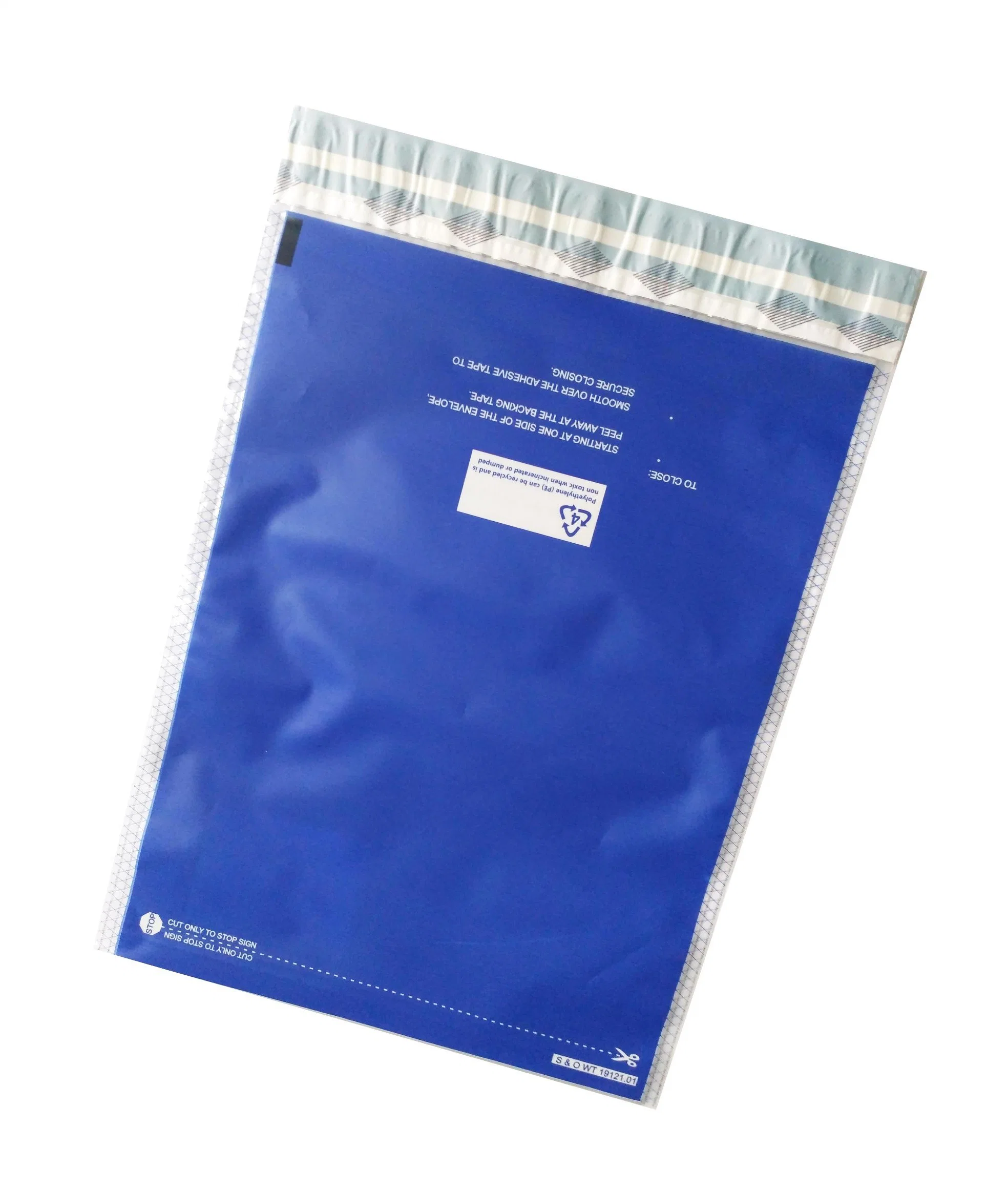 Customized HDPE Tamper Proof Educationplastic Bag Printing Colors with Security Tapes