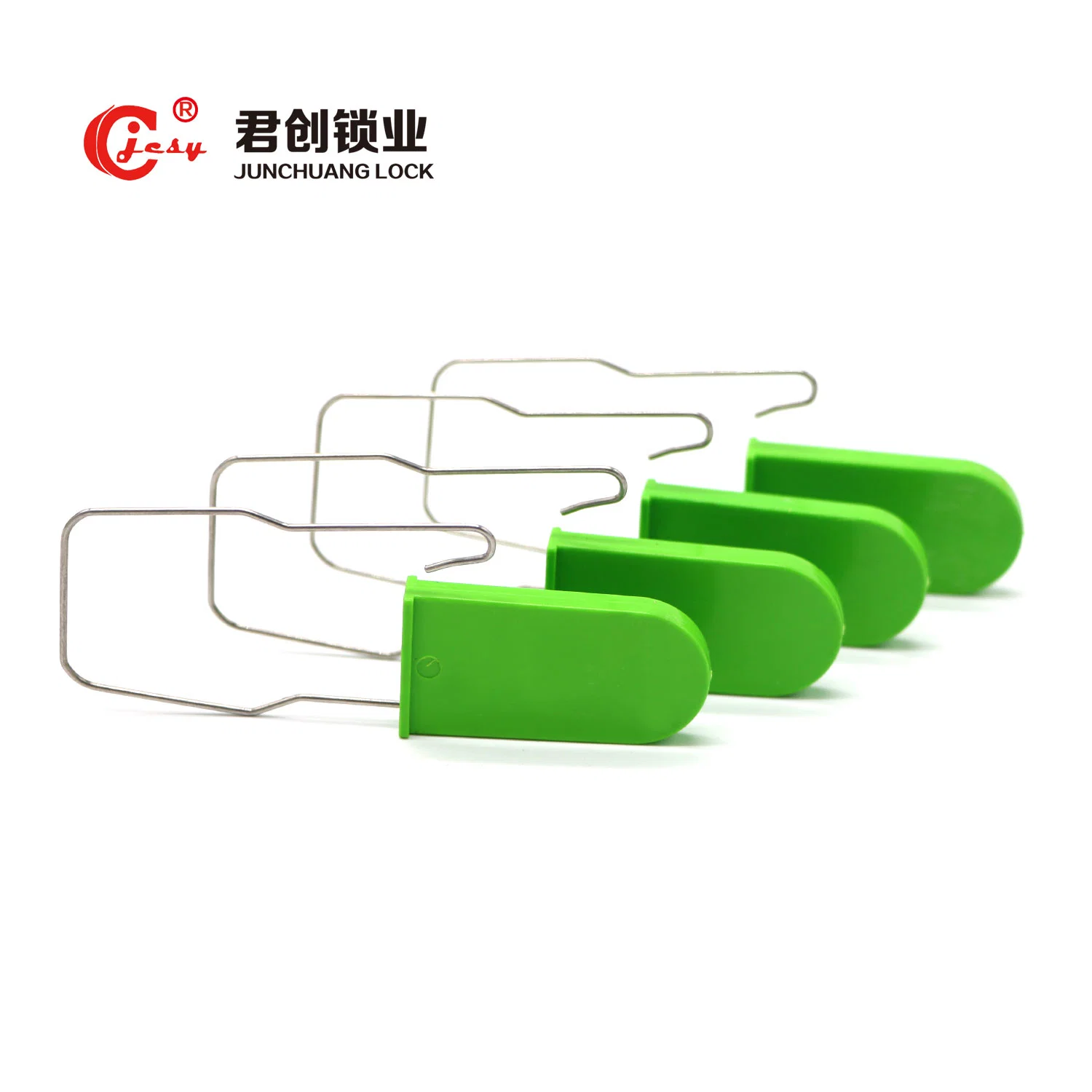 Jcpl203 Different Type of High Security Numbered Tote Box Plastic Low-Carbon Steel Padlock Seal