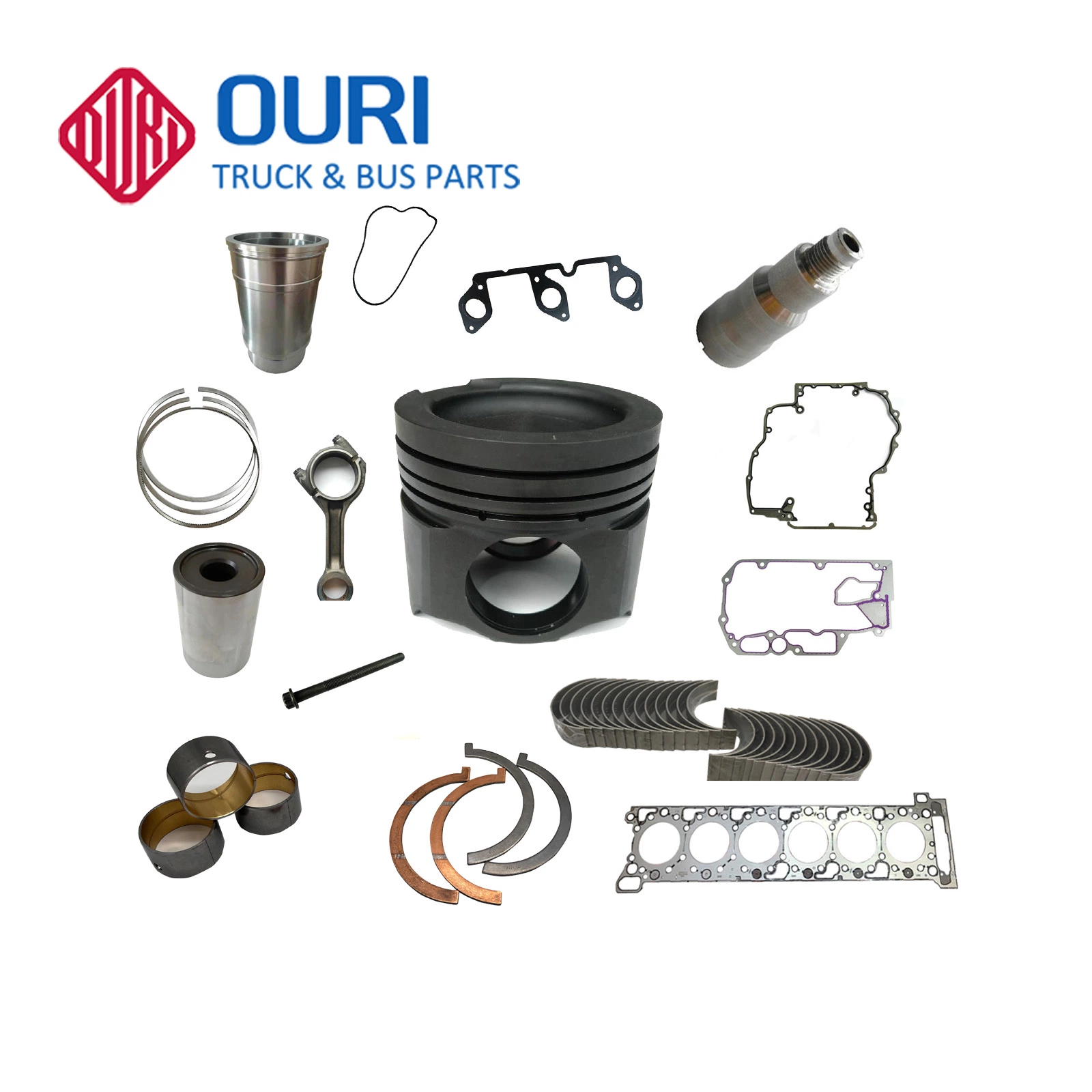 Ouri Heavy Truck Parts Engine Parts for European Truck Mercedes Benz MP4 Dd15 Man Truck