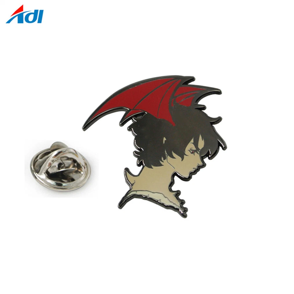 High quality/High cost performance  Professional Custom Cartoon Character Soft Enamel Metal Badge Lapel Pin Manufacturer