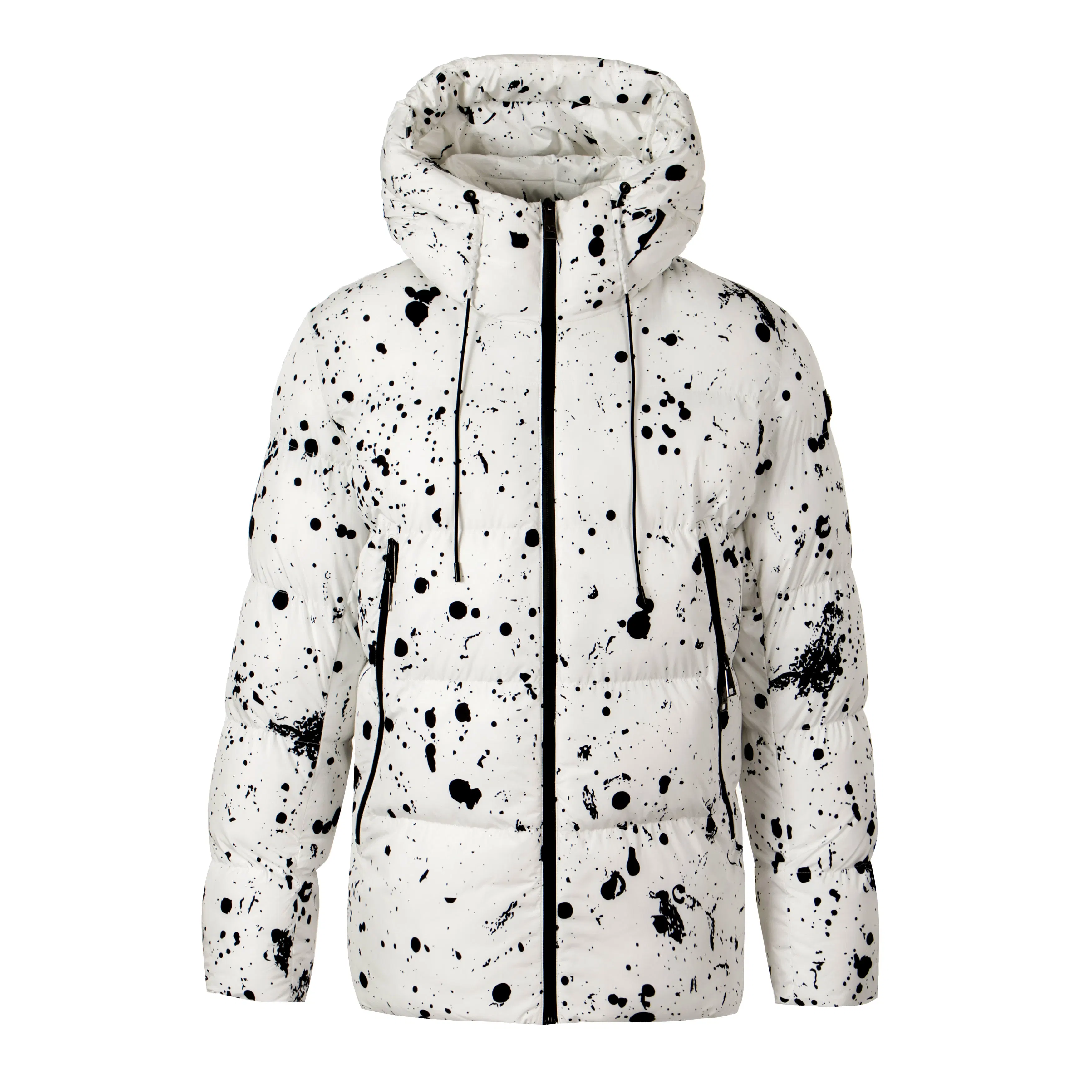 Wholesale Custom Logo OEM Waterproof Logo Fashion Warm Mens Winter Puffer Down Jacket with Hoodie