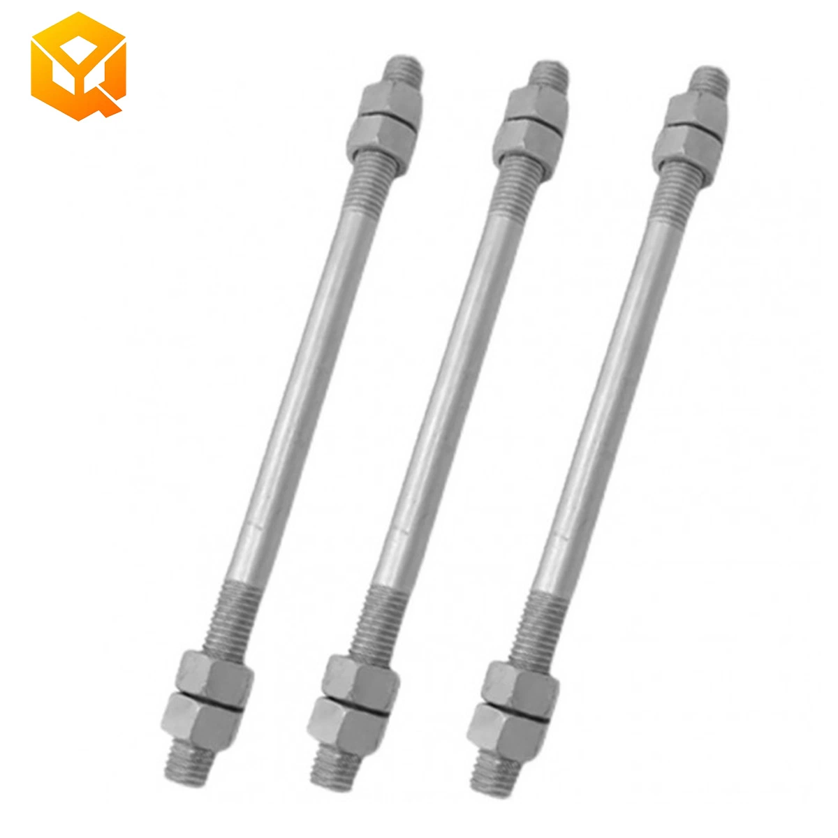 Factory Sale Hot-DIP Galvanized HDG Carbon Steel Double End Stud Bolt