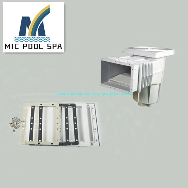 Swimming Pool Accessories Standard ABS Wall Skimmer for Concrete Pool and Vinyl Pool