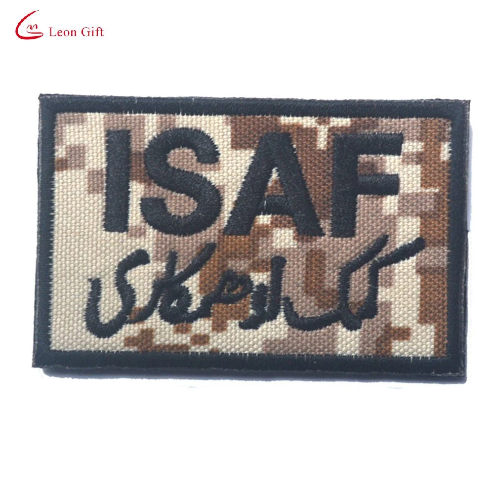 Factory Custom Logo Back Hand Cloth Attached to Us Special Forces Tactical Morale Clothing in Afghanistan Embroiedred Patches