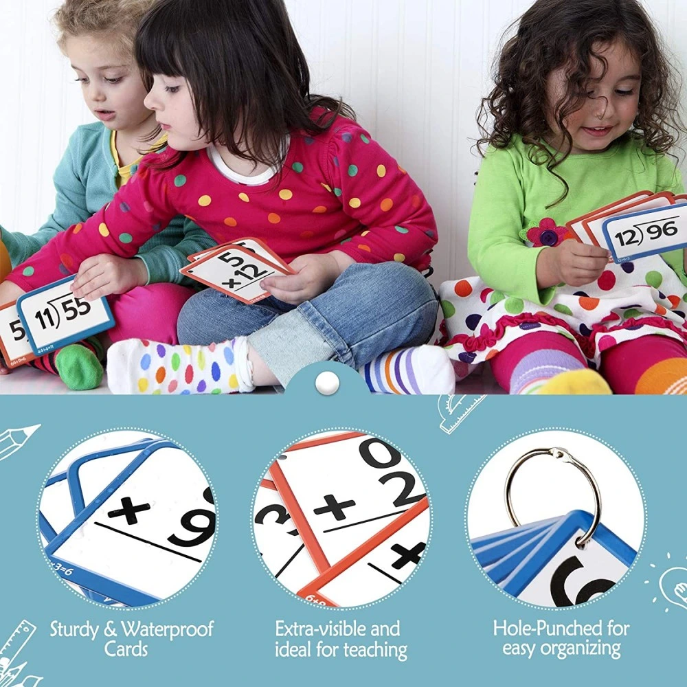 Tarjetas Flash Multi Math para niños