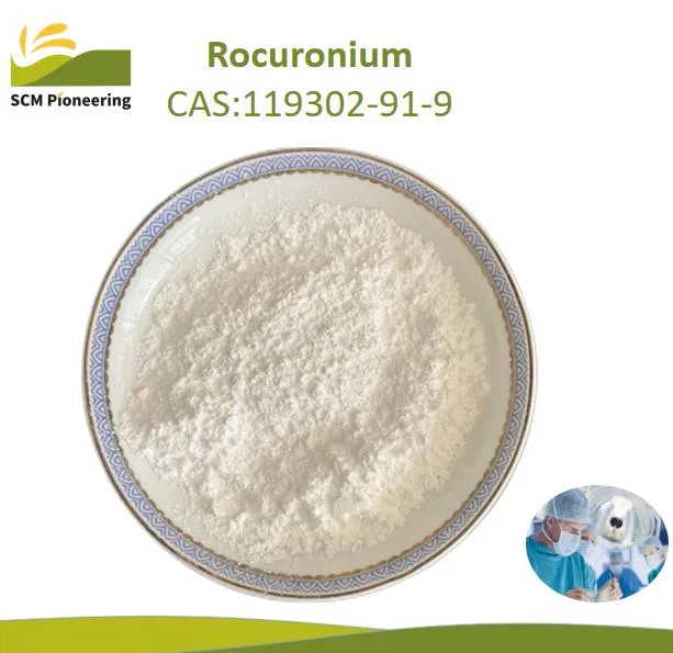 Producto químico de calidad farmacéutica materia prima de bromuro de rocuronio polvo