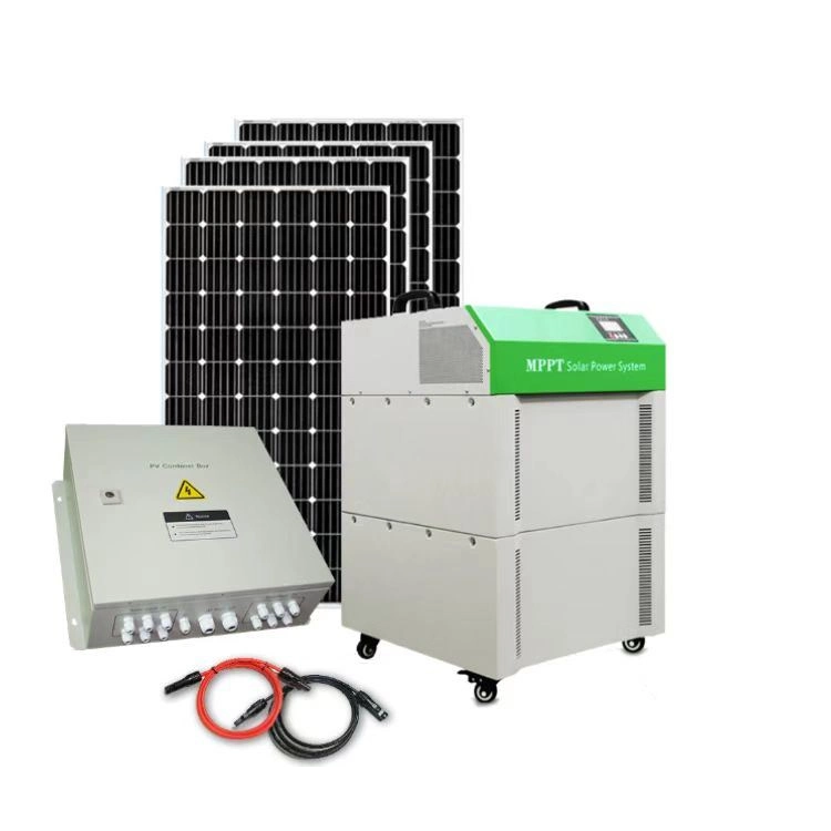 Complete 2000W 2kw Solar Panels System 24V/2kw Solar Energy System Home Lighting Solar Power System Price