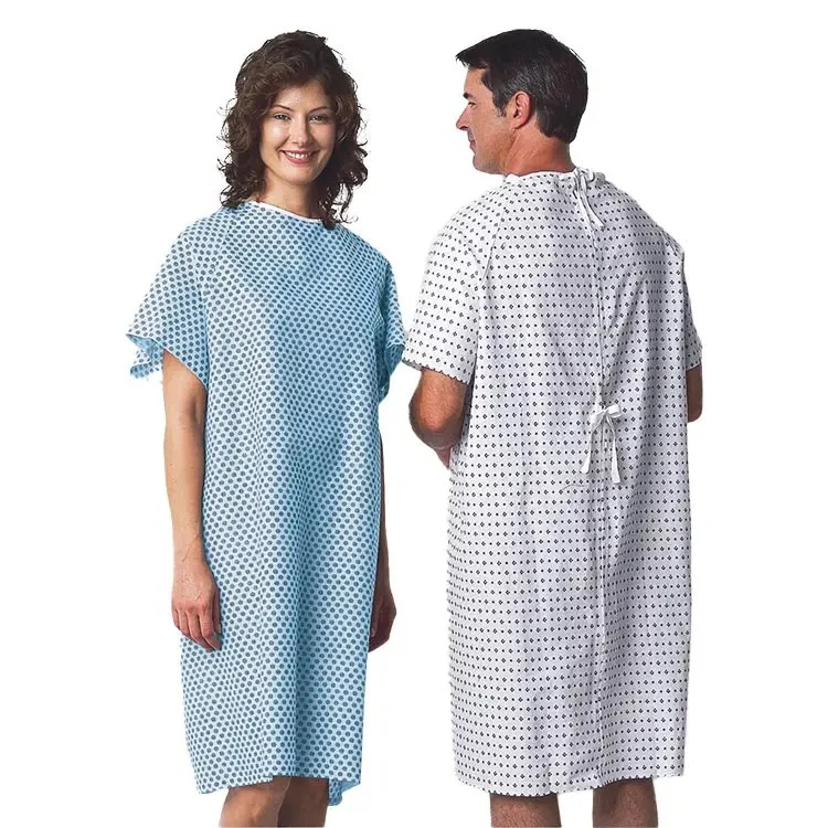 Custom Hospital Patient Gown Microfiber Hospital Gown Baby Hospital Gown