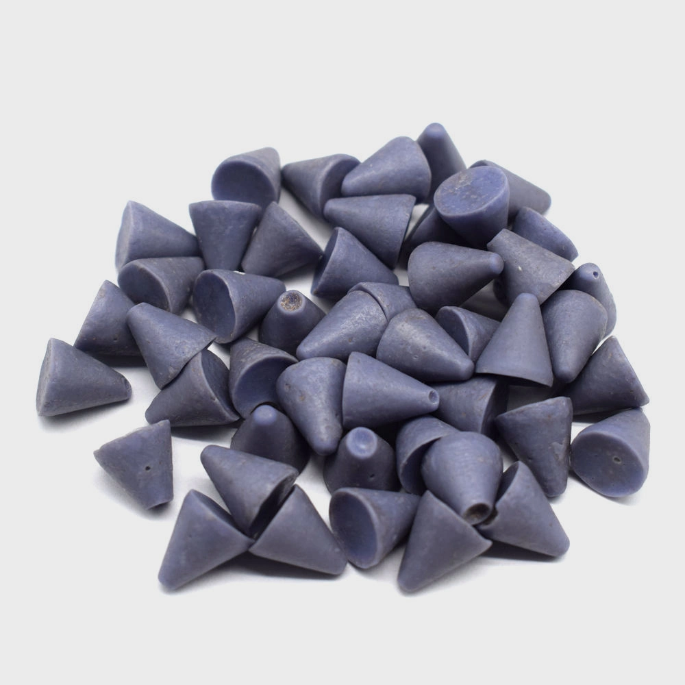 Resin Grinding Stone Triangle Shape Plastic Blasting Media for Jewelry Metal