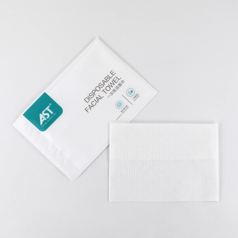 Custom Hotel Tecido Non-Woven Quick Dry toalhas toalhas descartáveis para o Salão de Beleza toalha Facial